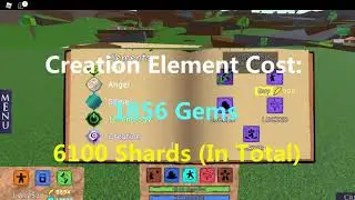 Creation Element Showcase - Roblox Elemental Battlegrounds
