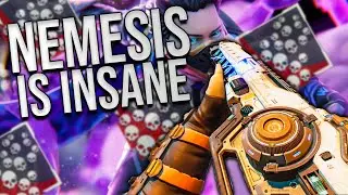 SOLO WRAITH 20 KILLS WITH THE NEMESIS - BEST GUN IN APEX SEASON 16 - Apex Legends Gameplay