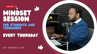 Mindset session for Students and Teenagers Every Thursday at 8:30 pm | 