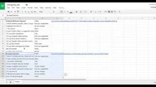 Create a shopping list in no time using ingredient snippets