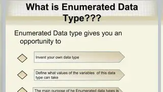 Enumerated Data Type In C With Example