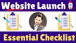 Website launch video ideas | website checklist before launch | wordpress website checklist