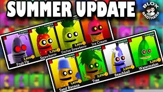 BANANA EATS - * NEW * SUMMER UPDATE / NEW CODE + SKINS + How to Get EVIL'S VOICE