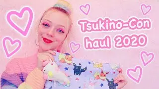 I SPENT $300 ON ANIME MERCH | Tsukino Con haul 2020