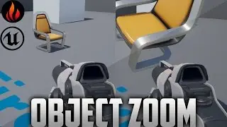 Unreal Engine 4 - Zoom & Rotate Object