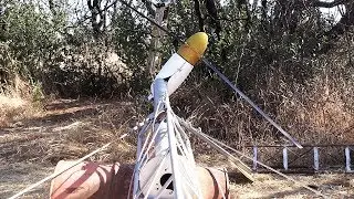 Old "Ham" Tilt-Tower - 1,500 Watt Wind Turbine - Part 1