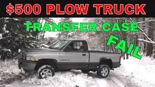 LET'S FIX IT. Rusty Dodge Sh*t Box Pickup. Transfer Case Rebuild,