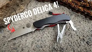 How I integrated a SPYDERCO DELICA 4 into 111 Swiss Army Knife | 4K