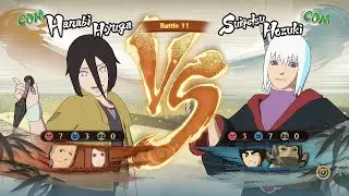 Naruto Shippuden: Ultimate Ninja Storm 4, Hanabi/Hidan/Kushina VS Suigetsu/Rock Lee/Hanzo!