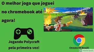 O melhor jogo que no Chromebook até agora! Jogo Polycraft!