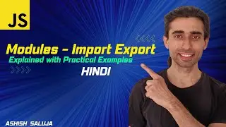 JavaScript Module Import and Export Techniques with Practical Examples - Hindi