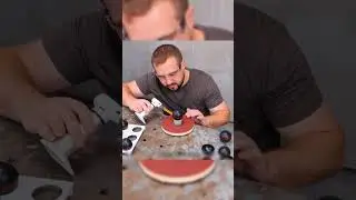 He just takes old tires and makes hundreds of thousands by turning them into...