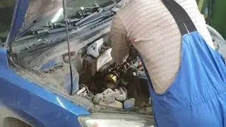 Hyundai i30 цепь грм. Замена звезды коленвала на горячую.