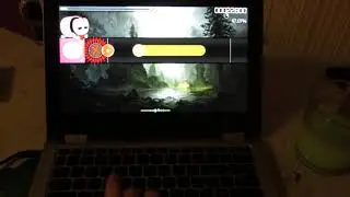 Playing osu! on a really old laggy laptop