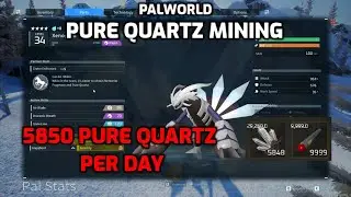 Palworld: Pure Quartz Mining Guide | Xenogard Partner Skill | Best Locations & Map.