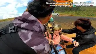 SiennyLovesDrawing's 1️⃣st Paragliding 🪂 With FLYNOW 📍Ranau Paragliding Park 🪂🏞️, Sabah, Malaysia 🇲🇾