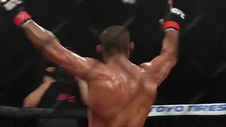 UFC 3 - HUGE KO with counter punch After the flying knee attempt - Souza vs Silva