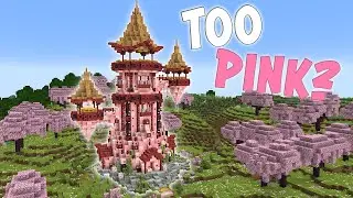 The Perfect Cherry Grove Build for Minecraft 1.20 Survival | WORLD DOWNLOAD