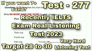 VERY HARD LISTENING TEST 2023 | BC & IDP REAL IELTS LISTENING TEST | NEW IELTS LISTENING TEST 2023