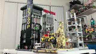 Lego Spiderman’s Battle for New York city moc! (Huge!!!) #lego #spiderman