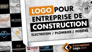 Logo Pour Entreprise De Construction - Électricien - Plombier - Peintre