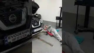 Установка Билед линз Nissan Rogue