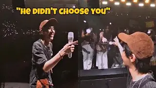 Hobi Faces Two Fans 'Fighting' For His Attention | BTS j-hope
