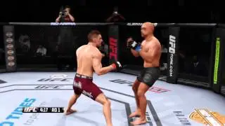 UFC Fight Night 56 - Warlley Alves vs Alan Jouban [Revenge Match] - EA Sports UFC 2014