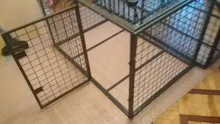 Клетка разборная 120*82*80 сварная сетка 4мм