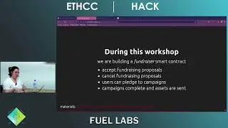 22 July 2022 - Fuel Labs Workshop - Developing Smart Contracts with Sway