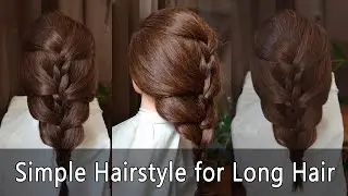 Easy hairstyles: Simple Hairstyle for Long Hair | Einfache Frisur für lange Haare