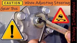 WATCH FIRST!! How To Properly Adjust Steering Gear Box: Ford, Dodge, Chevrolet, GMC Car Or Truck