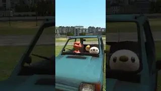 The car need gas Pokémon animation