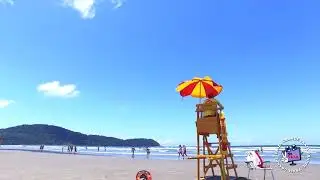Sexta-feira ensolarada na Praia Grande - 30º
