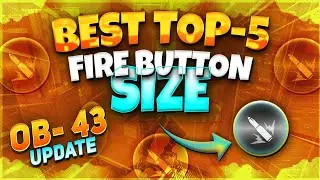 (OB-43) After Update Fire Button SIZE Free Fire || Free Fire New Fire Button Setting