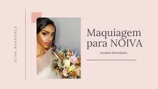 Maquiagem clássica | sombra Preta esfumado com Marrom | Aline Mendonça
