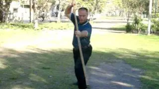 'WuLangGun' - Praying Mantis Staff - 七星螳螂拳 - 五郎棍套路