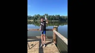 Showing my videos and pictures of me fishing and seeing wonderful animals in Julian California