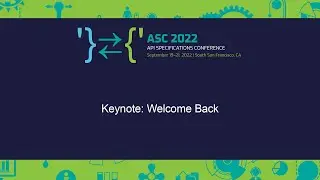 Keynote: Welcome Back