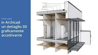 Come creare in Archicad un dettaglio 3D graficamente accattivante