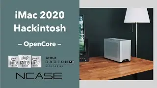 iMac 2020 Hackintosh. Tiny. Powerful. Silent. NCASE M1. i9-10900k. 5700XT. Z490 Phantom Gaming.