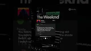 Starboy | the weekend |  Spotify lyrics 