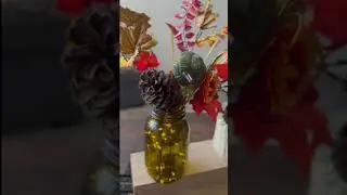Diy decoraciones otoño 🍁 otoño #shortsvideo #manualidades
