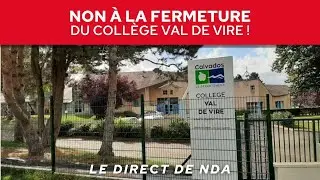 En direct de Vire, dans le Calvados.