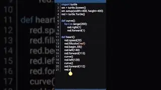 heart 💓 figure using python  #education #google #minecraft #python #jobsearch #india #heart