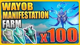 100 WAYOB  MANIFESTATION MATERIALS FARM!  IN NATLAN (SPEEDRUN ROUTE) | Genshin Impact