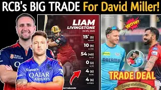 IPL 2026 : RCB's BIG TRADE For David Miller 🚨 RCB In a different mindset 😱