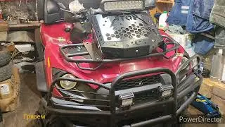 -Гаражка- Ревизия переднего редуктора Kawasaki Brute Forse 750.