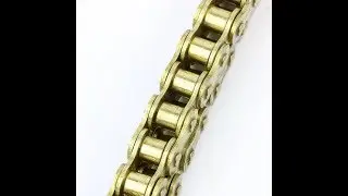 Мотоцепь приводная KMC GOLD 428 шаг, 104 звеньев, мотоцикл GEON X-PIT 125