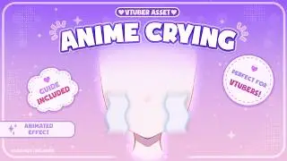 Rigged Vtuber Asset - Anime Crying | Meme | For Sale